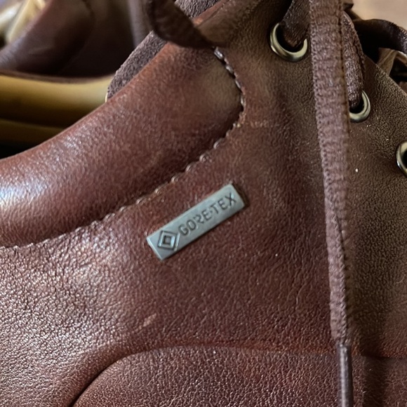 Unstructured by Clarks Brown Leather Oxford Shoes - Picture 9 of 10